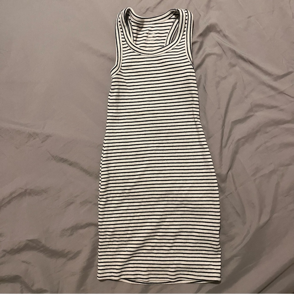 🐼 Art Class Girls Bodycon Dress - Sleeveless Racerback Ribbed Dress, Size XS
